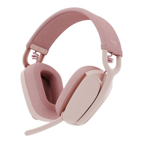 LOGITECH Zone Vibe 100 Headset full size Bluetooth wireless rose