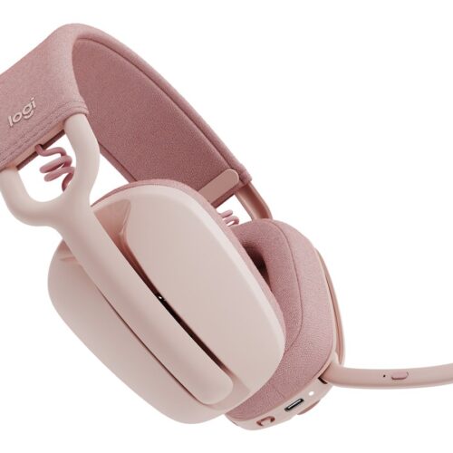LOGITECH Zone Vibe 100 Headset full size Bluetooth wireless rose