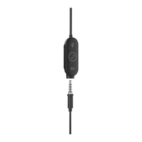 LOGITECH Zone Wired Earbuds Teams – Graphite – EMEA