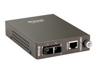 D-LINK CONVERTISSEUR DE MEDIA 1000 BASE-T VERS FIBRE MONOMODE 1000BASE-LX CONNECTEURS SC