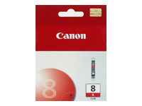 CANON CLI-8R cartouche d encre rouge capacité standard 13ml 5.790 pages pack de 1