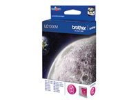 BROTHER LC-1000 cartouche d encre magenta capacité standard 500 pages pack de 1