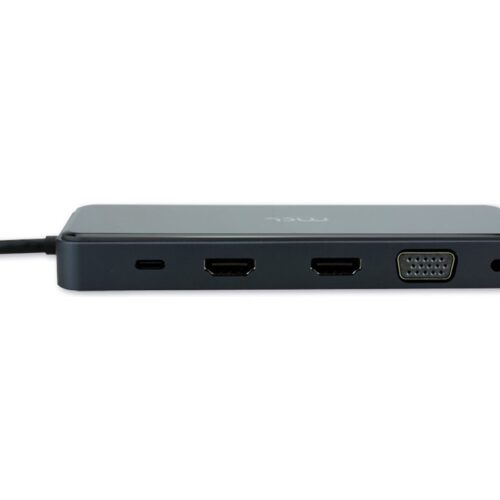 MCL 12-port docking station 2 HDMI and VGA