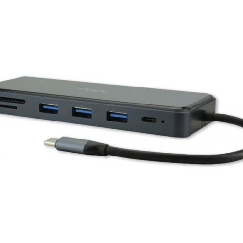 MCL 12 port Docking Station 2 HDMI VGA RJ45 1Gb + HDMI / DP adapter
