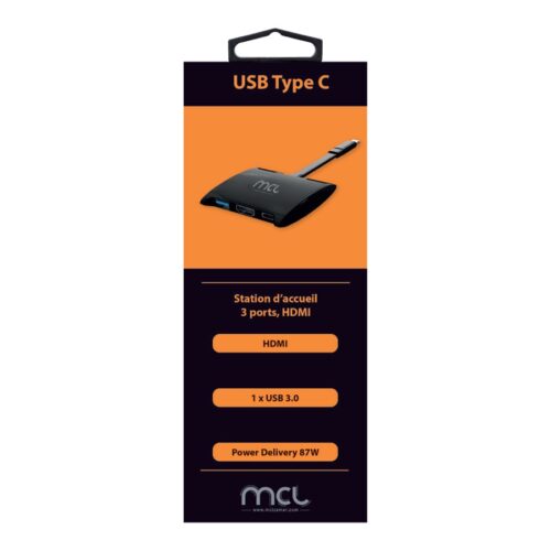 MCL 3 port docking station with HDMI