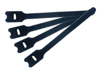 MCL 9SC/V15-10 – Sachet de 10 serre-câbles Velcro Noir – 10x155mm