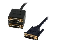MCL Adaptateur en câble DVI-I mâle / 2 x DVI-I femelle – 25cm