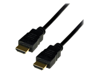 MCL Câble HDMI 1080P haute vitesse 3D avec Ethernet mâle / mâle – 3m