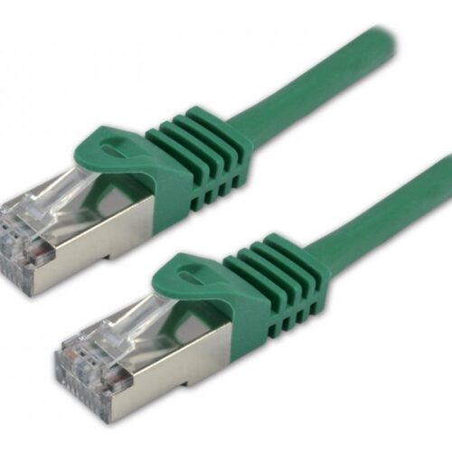 MCL Câble réseau RJ45 100Percent cuivre CAT 7 S/FTP LSZH – 1m Vert