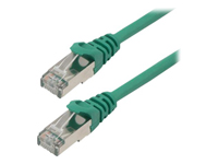 MCL Câble réseau RJ45 100Percent cuivre CAT 7 S/FTP LSZH – 2m Vert