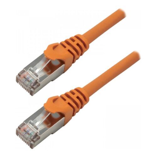 MCL Câble réseau RJ45 100Percent cuivre CAT 7 S/FTP LSZH – 3m Orange