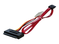MCL Câble SATA interne avec alimentation molex mâle – 0.3m