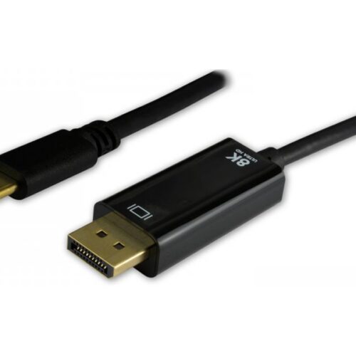MCL Câble USB type C mâle / DisplayPort 1.4 mâle – 1.8m
