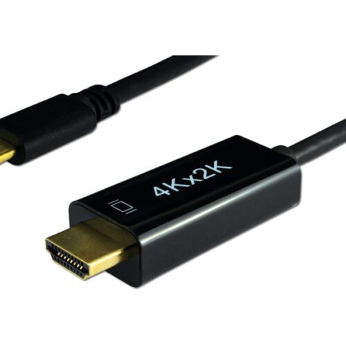 MCL Câble USB type C mâle / HDMI 1.4 mâle – 1.8m