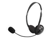 MCL Casque micro avec contrôle du volume – Jack 4 contacts