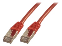 MCL CAT 6 A F/UTP Patch cable – 2m Rouge