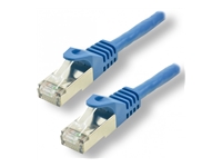 MCL CAT 7 S/FTP LSZH Copper Patch Cable – 0.5m Blue