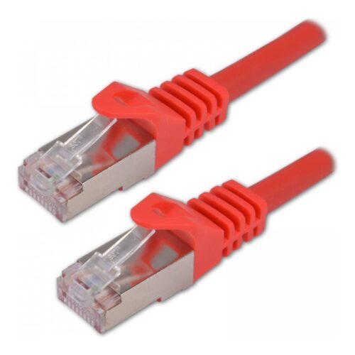 MCL CAT 7 S/FTP LSZH Patch cable – 15m Red