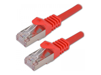 MCL CAT 7 S/FTP LSZH Patch cable – 20m Red