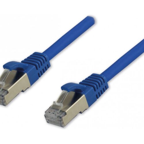 MCL CAT 8.1 S/FTP LSZH Patch cable – 0.5m Blue