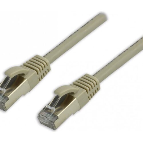 MCL CAT 8.1 S/FTP LSZH Patch cable – 0.5m Grey
