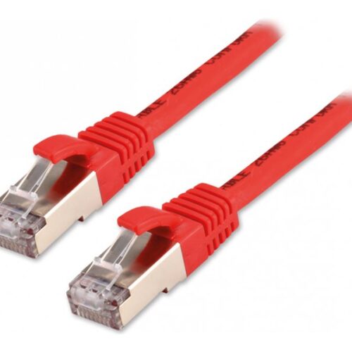 MCL CAT 8.1 S/FTP LSZH Patch cable – 10m Red