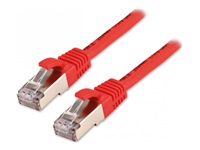 MCL CAT 8.1 S/FTP LSZH Patch cable – 10m Red