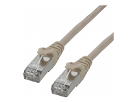 MCL CAT6A S/FTP LSZH Patch cable – 1.5m Grey