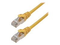 MCL CAT6A S/FTP LSZH Patch cable – 2m Yellow