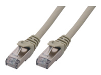 MCL CAT6A S/FTP LSZH Patch cable – 3m Grey