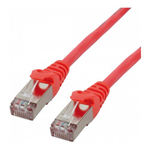 MCL CAT6A S/FTP LSZH Patch cable – 5m Red