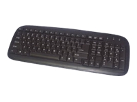 MCL Clavier USB Azerty pour PC 105T – Noir