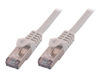MCL Cordon Cat 6 RJ45 F/UTP – 1m Gris
