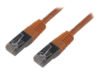 MCL Cordon de brassage RJ45 CAT 6 F/UTP – 1m Orange