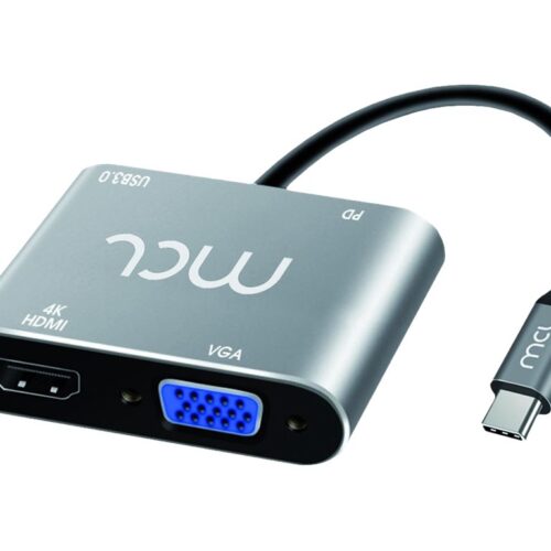 MCL Docking station Type C to HDMI VGA USB Power Delivery