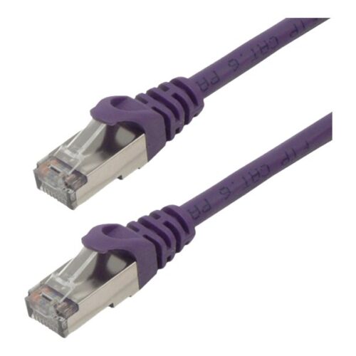 MCL FCC6BM-15M/VI – Câble réseau RJ45 cuivre CAT 6 F/UTP – 15m Violet