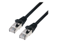 MCL FTP6-0.3M/N – Câble CAT 6 RJ45 F/UTP – 0.3m Noir