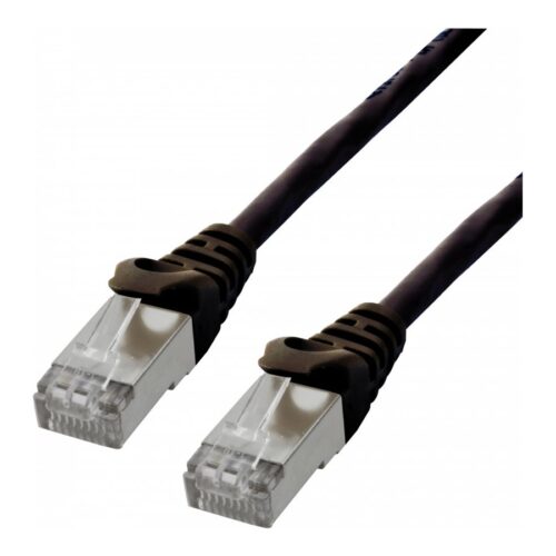 MCL FTP6-1M/N – Câble CAT 6 RJ45 F/UTP – 1m Noir