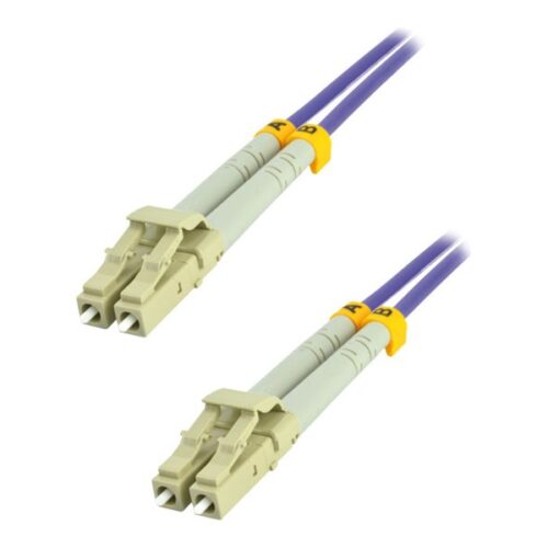 MCL Jarretière optique OM4 duplex multimode 50/125 – LC / LC 2m BOX