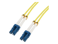 MCL Jarretiere optique OS2 duplex monomode 9/125 – LC / LC 2m