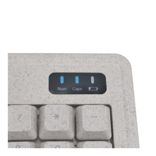 MCL kit clavier + souris sans fil rechargeable bioplastique