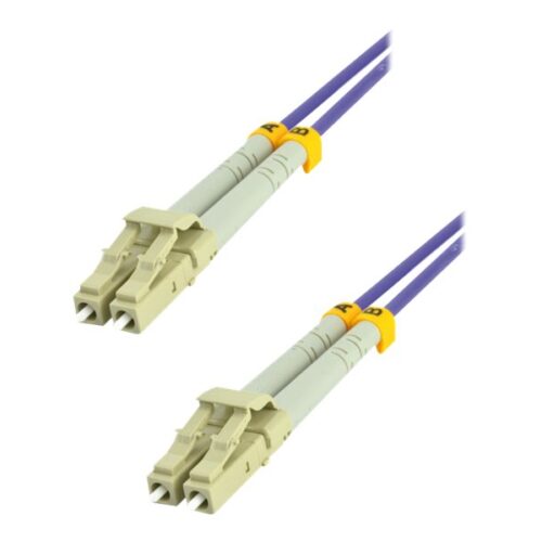 MCL LC/LC Multimode duplex 50/125 OM4 optical fiber – 25m
