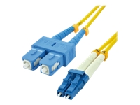MCL SC/LC duplex singlemode 9/125 OS2 optical fiber – 30m