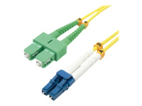 MCL SCAPC/LC duplex singlemode 9/125 OS2 optical fiber – 10m