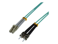 MCL ST/LC Multimode duplex 50/125 OM3 optical fiber – 15m