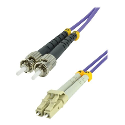 MCL ST/LC Multimode duplex 50/125 OM4 optical fiber – 20m