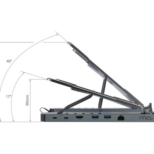 MCL Station daccueil 6 ports avec support PC