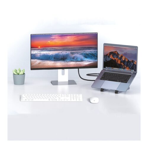 MCL Station daccueil 6 ports avec support PC