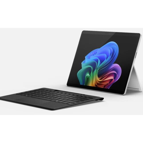 MICROSOFT Surface – Bndle Keybrd Flex + Pen2 – Typecover Flex + Stylet – Trackpad – Srfc Pro 8/9/10/11 – Copilot Rdy – AZERTY – Noir