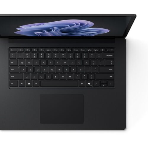MICROSOFT Surface Laptop 6 – Intel Core Ultra 5 135H – 15p – 8Go – 256Go – W11P – Noir – PC – Ordinateur Portable – AZERTY